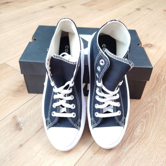 Converse Chuck Taylor All Star Move Platform Womens 8.5 Sneakers Black 568497C - Picture 5 of 13